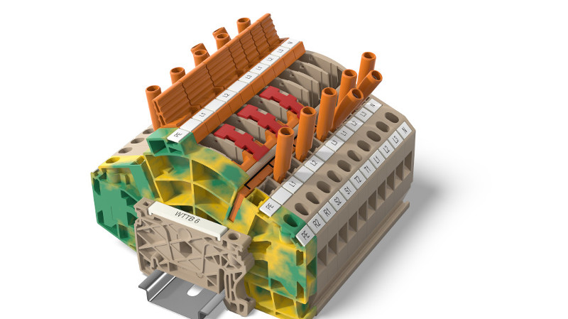 Weidmüller ha desarrollado los nuevos terminales de transformador de medida Klippon® Connect TTB Series