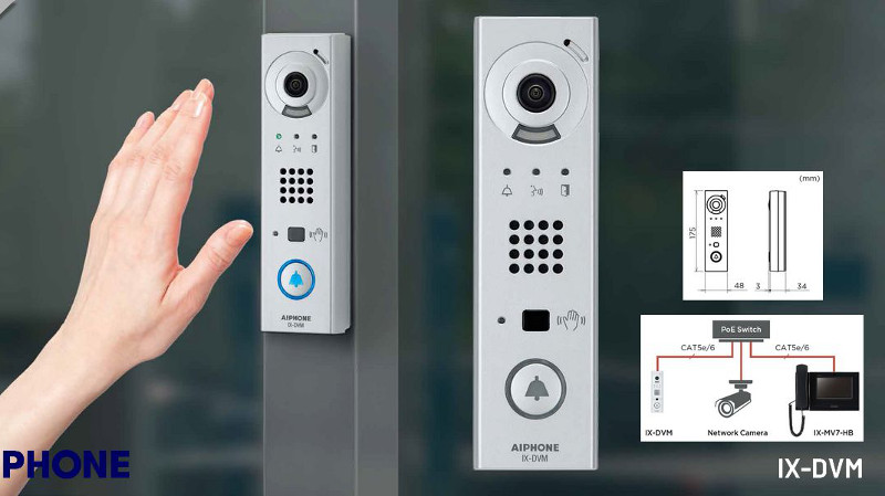 Optimus distribuye el nuevo intercomunicador AIPHONE de elegante diseño y fácil instalación