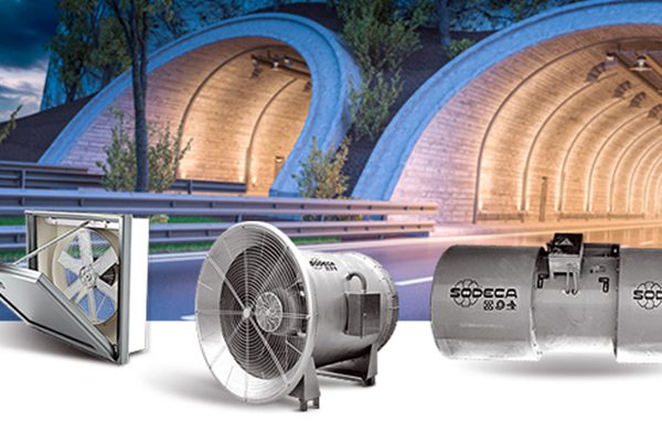 SODECA: Sistemas de ventilación para túneles y obras subterráneas