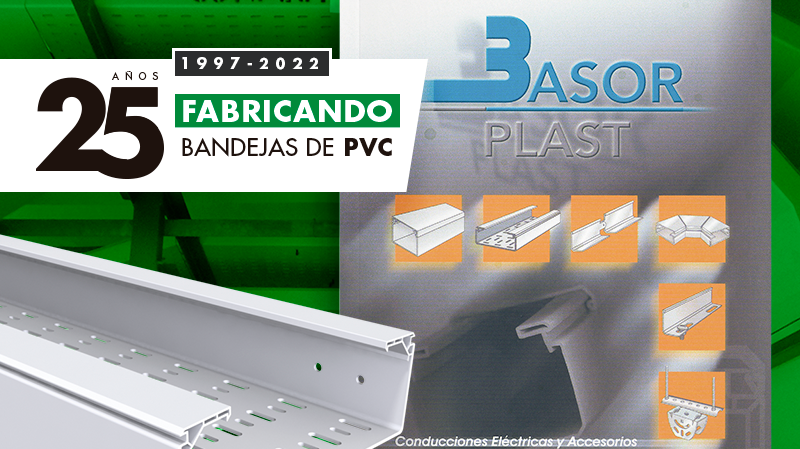 Basor Electric celebra el 25 cumpleaños de su familia de bandejas plásticas Basorplast