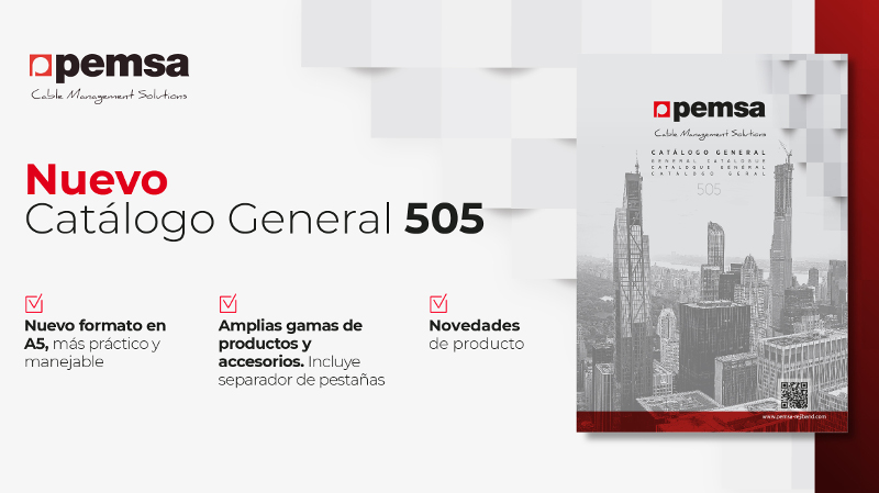 Nuevo Catálogo General de Pemsa. Todas sus soluciones en un nuevo formato unificado y más práctico