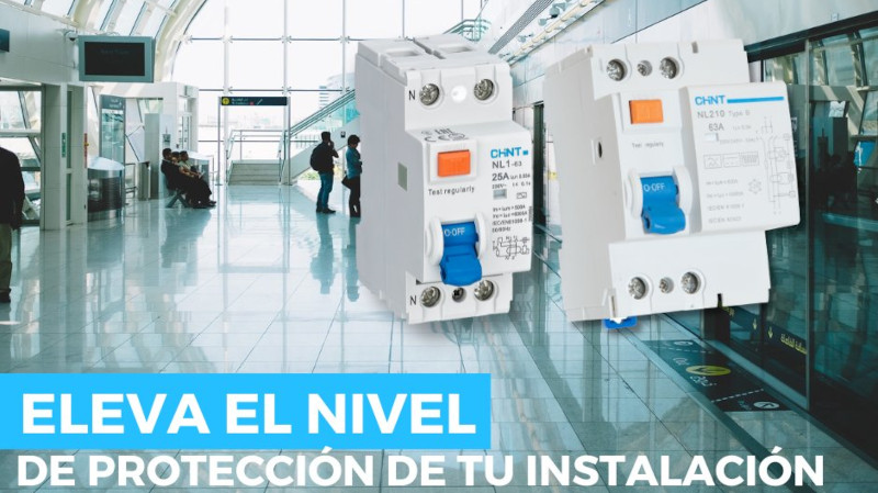 El interruptor diferencial súper-inmunizado de Chint destaca por su elevada protección