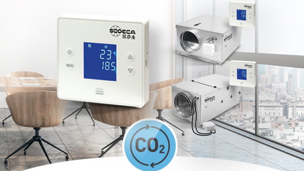 SODECA presenta los kits con control inteligente para regular el CO2