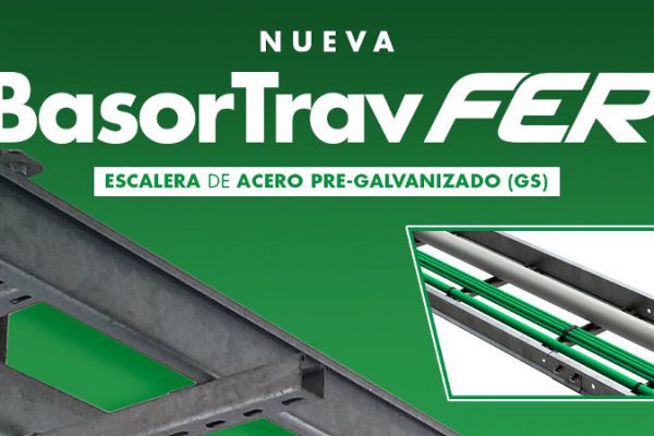 Basor lanza su nueva escalera pre-galvanizada, BasorTrav FER