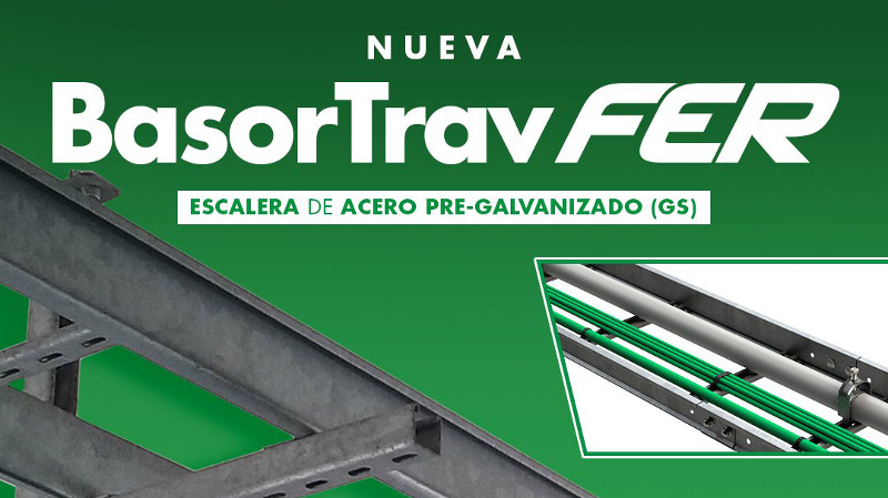 Basor lanza su nueva escalera pre-galvanizada, BasorTrav FER