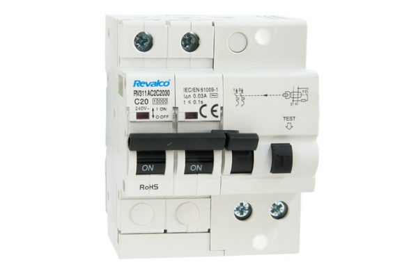 Interruptores automáticos con diferencial incorporado RV311 de Revalco