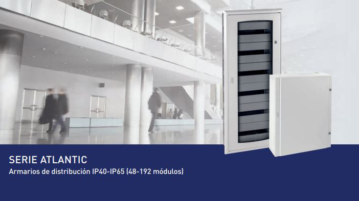 SERIE ATLANTIC de IDE Electric: Armarios de distribución IP40-IP65