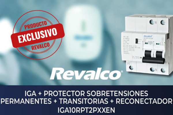 IGA 10RPT2PxxEN, nuevo interruptor general automático de Revalco