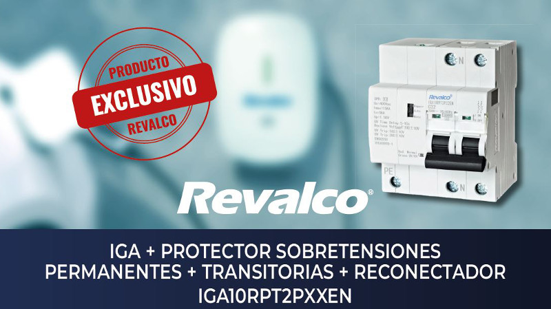 IGA 10RPT2PxxEN, nuevo interruptor general automático de Revalco