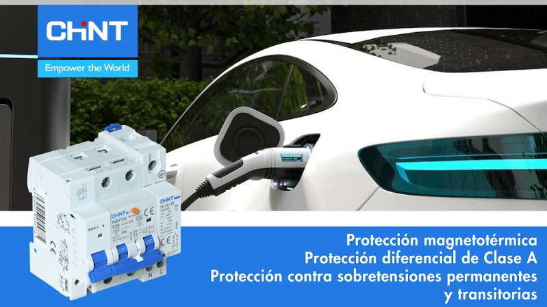 Chint explica la protección diferencial adecuada para una recarga de vehículo eléctrico