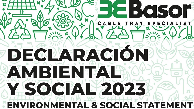 Basor presenta su Declaración Ambiental 2023 y obtiene la certificación ISO 14001:2004