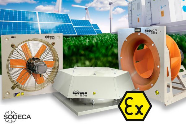 Ventilación ATEX de SODECA: La solución para un futuro energético seguro