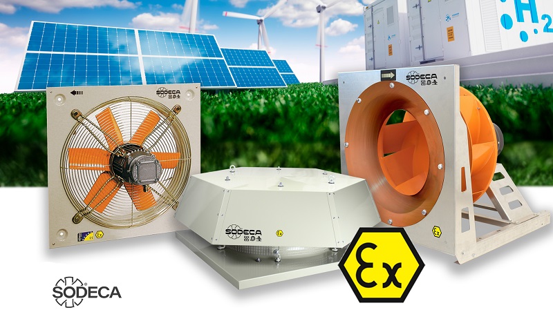 Ventilación ATEX de SODECA: La solución para un futuro energético seguro