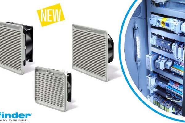 Finder presenta sus nuevos filtros ventiladores - Tipo 7F.3X