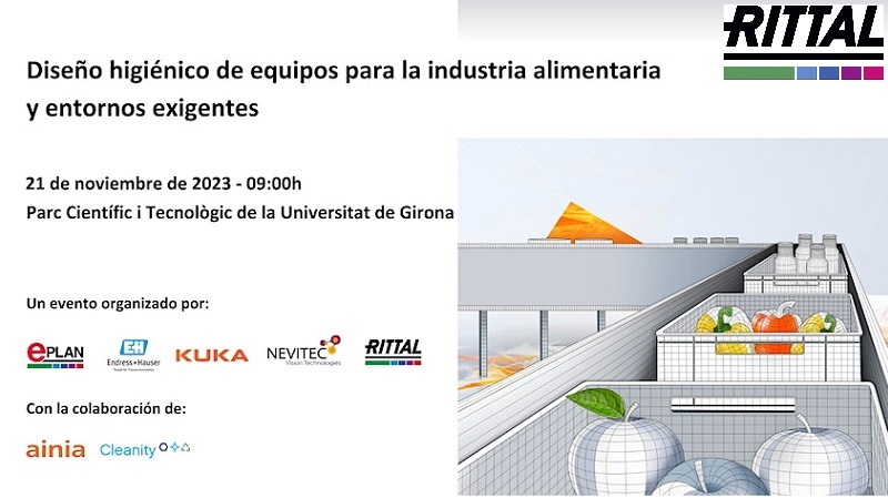 Rittal se suma al panel de expertos en diseño higiénico en evento especializado