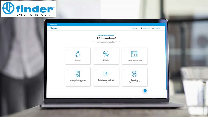 Finder presenta su nuevo configurador online para la automatización residencial y terciaria