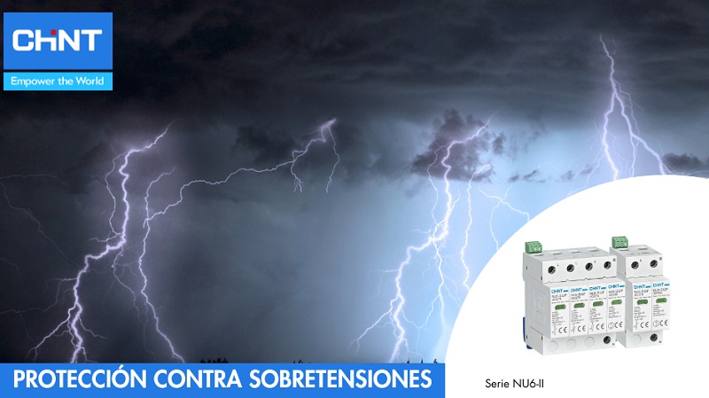 Sobretensiones bajo control con la protección eléctrica de Chint