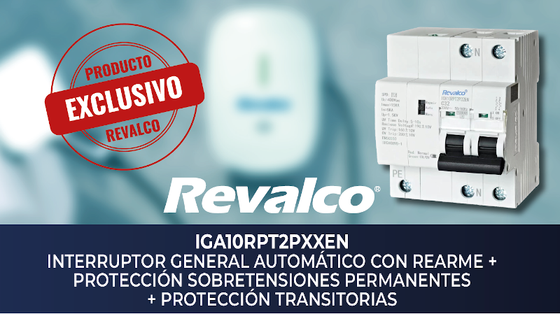 Solución segura para proteger los sistemas eléctricos: IGA10RPT2PXXEN de Revalco