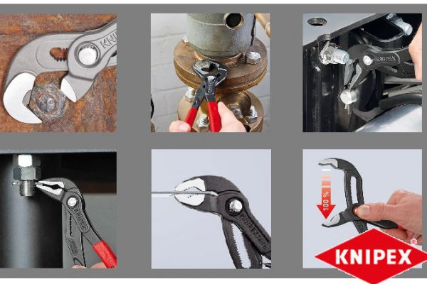 Variantes de los alicates para bombas de agua KNIPEX Cobra