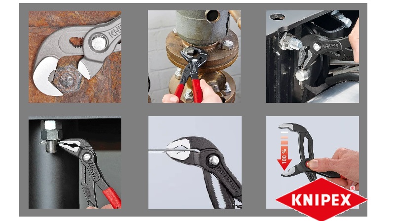 Variantes de los alicates para bombas de agua KNIPEX Cobra