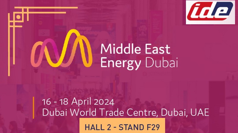 IDE Electric participará en Middle East Energy Dubai 2024
