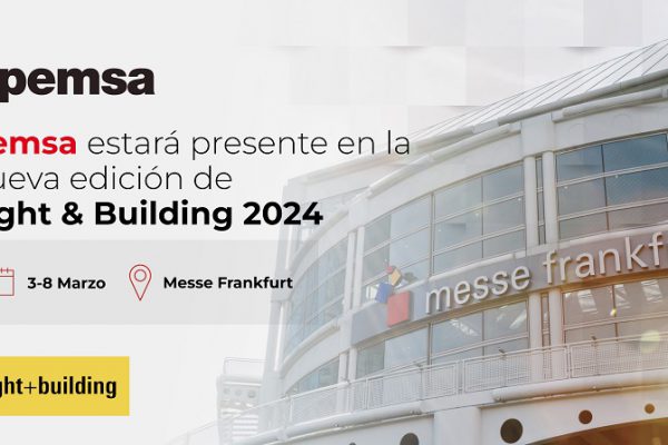 Pemsa presenta sus innovaciones en Light & Building 2024