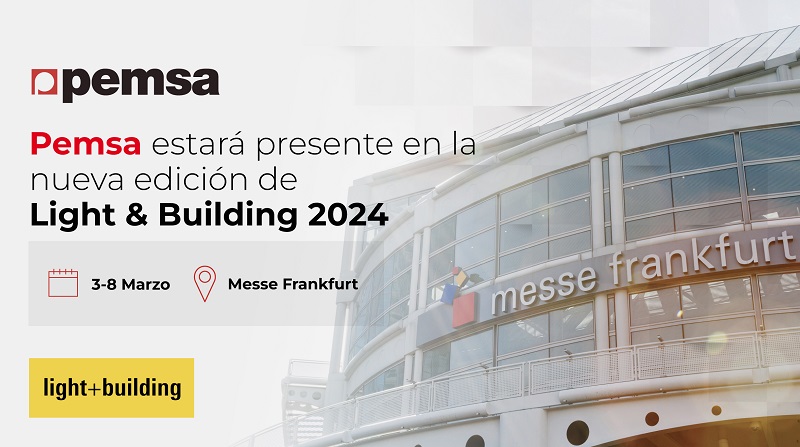 Pemsa presenta sus innovaciones en Light & Building 2024
