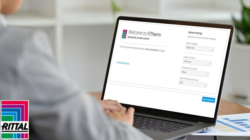 Nuevo software de diseño de climatización RiTherm de Rittal para armarios eléctricos
