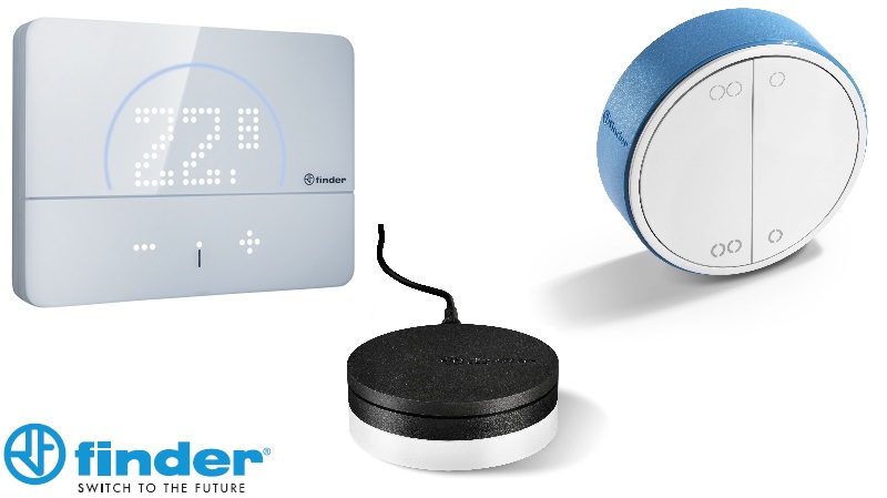 Innovadoras soluciones de Finder para Smart Homes y Buildings