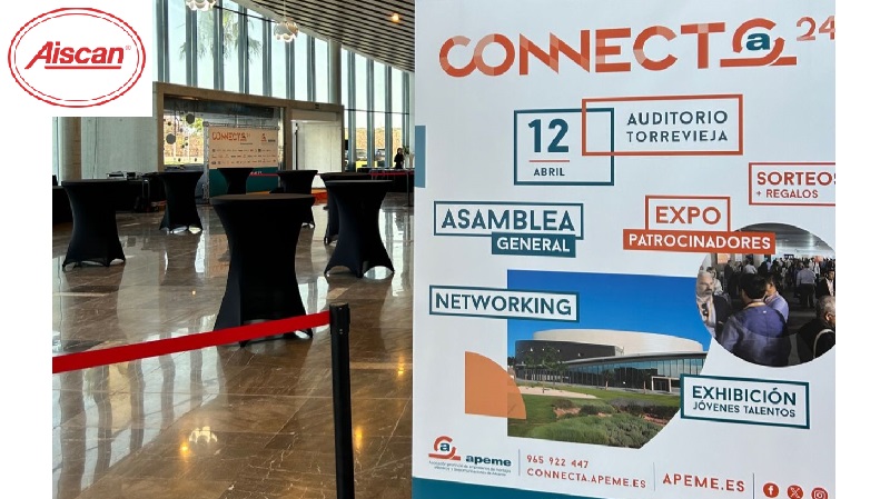 Aiscan tuvo una destacada participación en Connecta24 de APEME