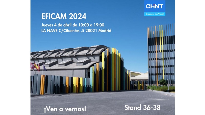 Chint Electrics participará en la feria de EFICAM 2024 en Madrid