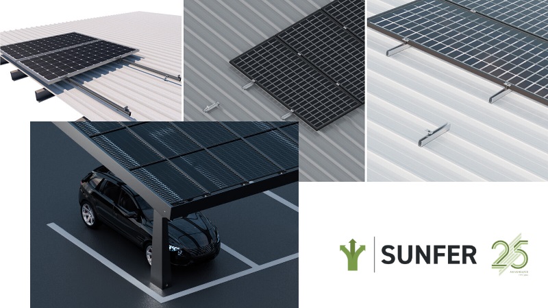 Sunfer potencia la energía solar sostenible con sus estructuras fotovoltaicas