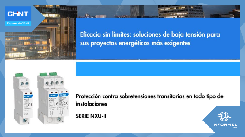 Protección compacta: Serie next de Chint contra sobretensiones transitorias