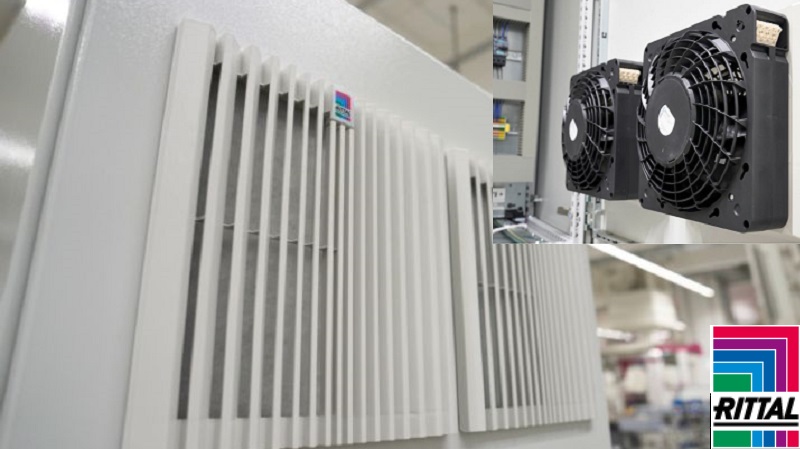 Rittal presenta su nueva generación de ventiladores con filtro Blue e+