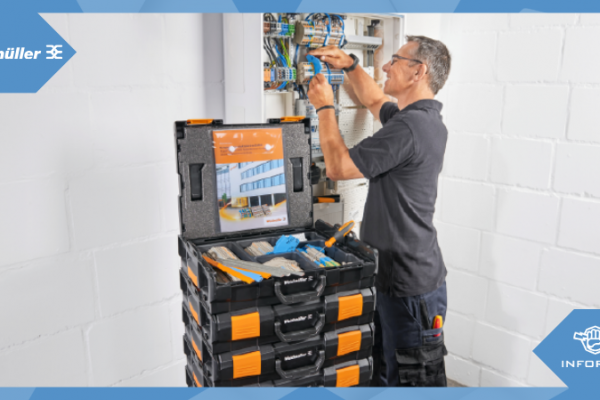 Kit L-BOXX de Weidmüller, un indispensable para electricistas