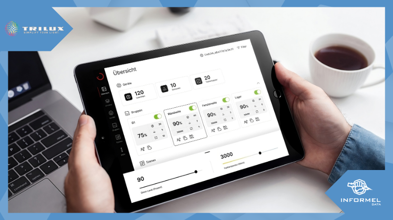 Digitalización de la iluminación con LiveLink ONE y TRILUX ONE