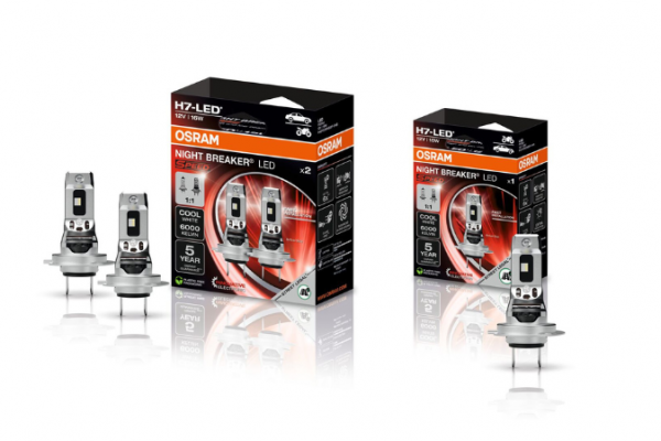 OSRAM y NIGHT BREAKER LED SPEED H7, luz LED sin complicaciones