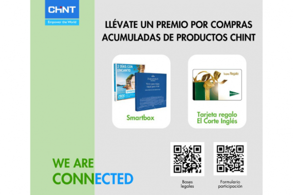 CHINT premia a instaladores con noches en Paradores y tarjetas regalo