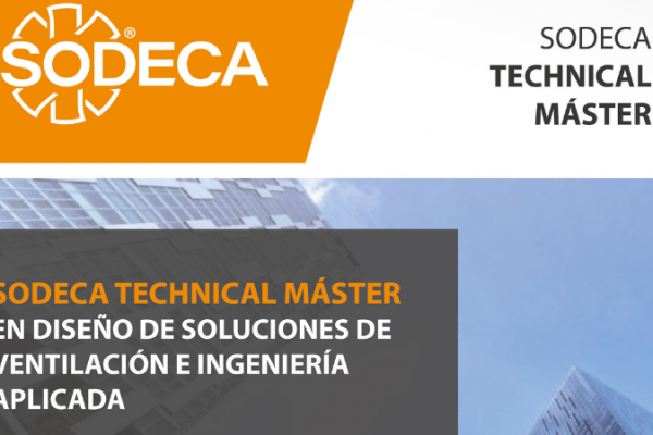SODECA lanza máster técnico gratuito en ventilación industrial