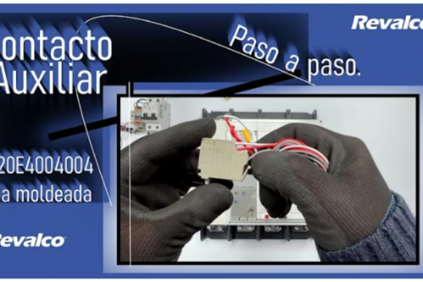 Revalco destaca en control eléctrico con su contacto RV20 AU01