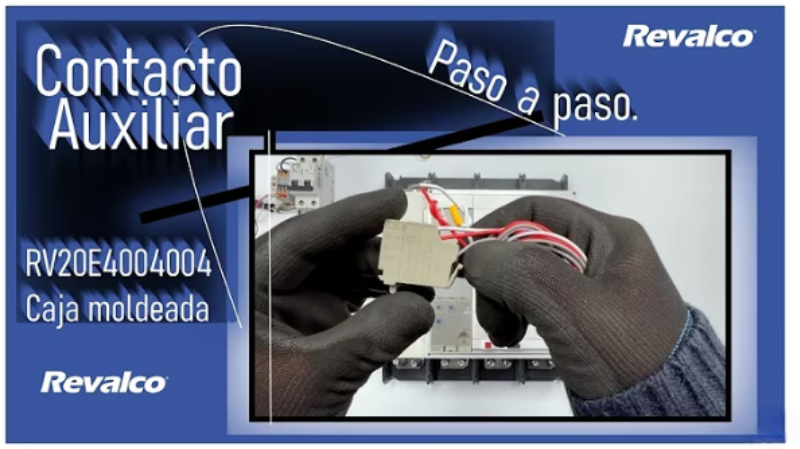 Revalco destaca en control eléctrico con su contacto RV20 AU01
