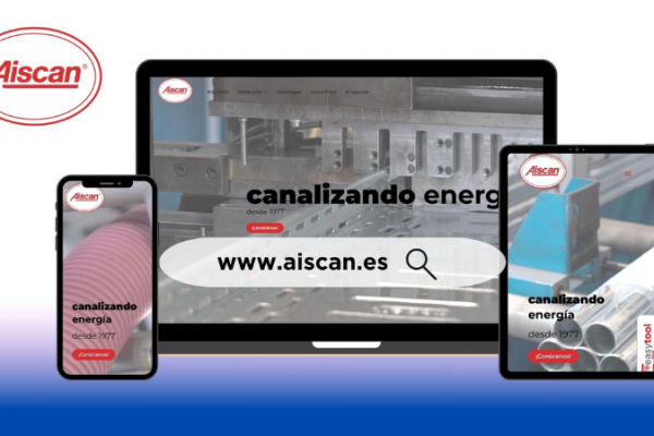 Aiscan actualiza su web con un enfoque más visual y claro