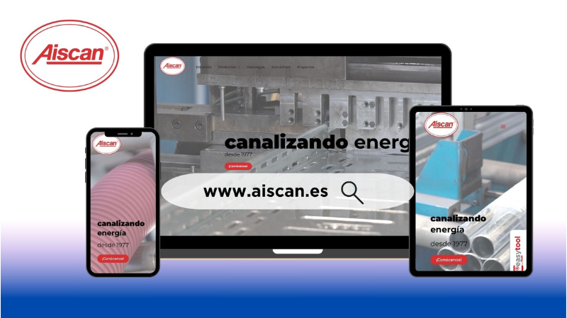 Aiscan actualiza su web con un enfoque más visual y claro