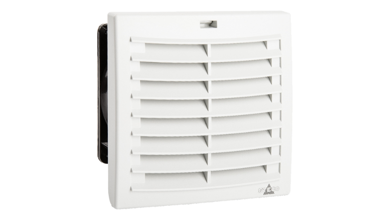 Stego lanza ventilador con filtro Plus para máxima protección en carcasas