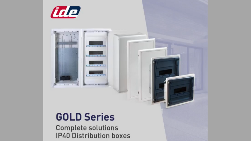IDE Electric impulsa la Serie GOLD con soluciones modulares