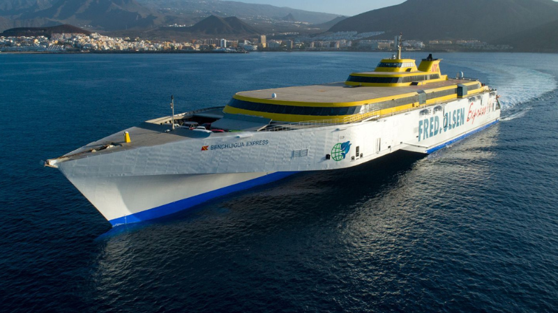 OPTIMUS equipa siete ferries de Fred. Olsen con su COMPACT System