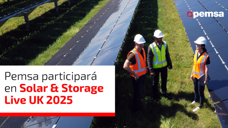 Pemsa exhibe en UK 2025 sus soluciones solares más sostenibles