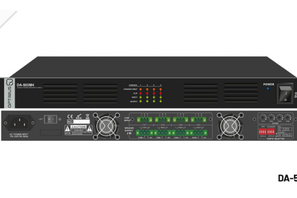 OPTIMUS lanza DA-500M4: potencia real en formato compacto