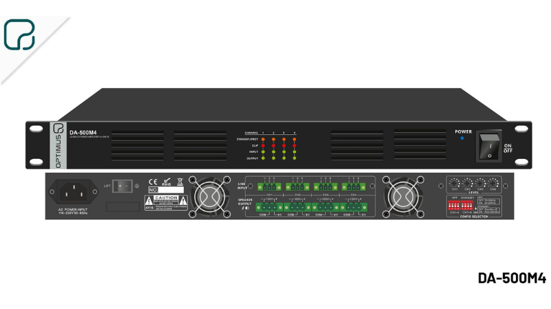 OPTIMUS lanza DA-500M4: potencia real en formato compacto