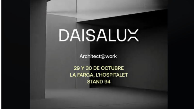 Daisalux ilumina A@W Barcelona con diseño y sostenibilidad